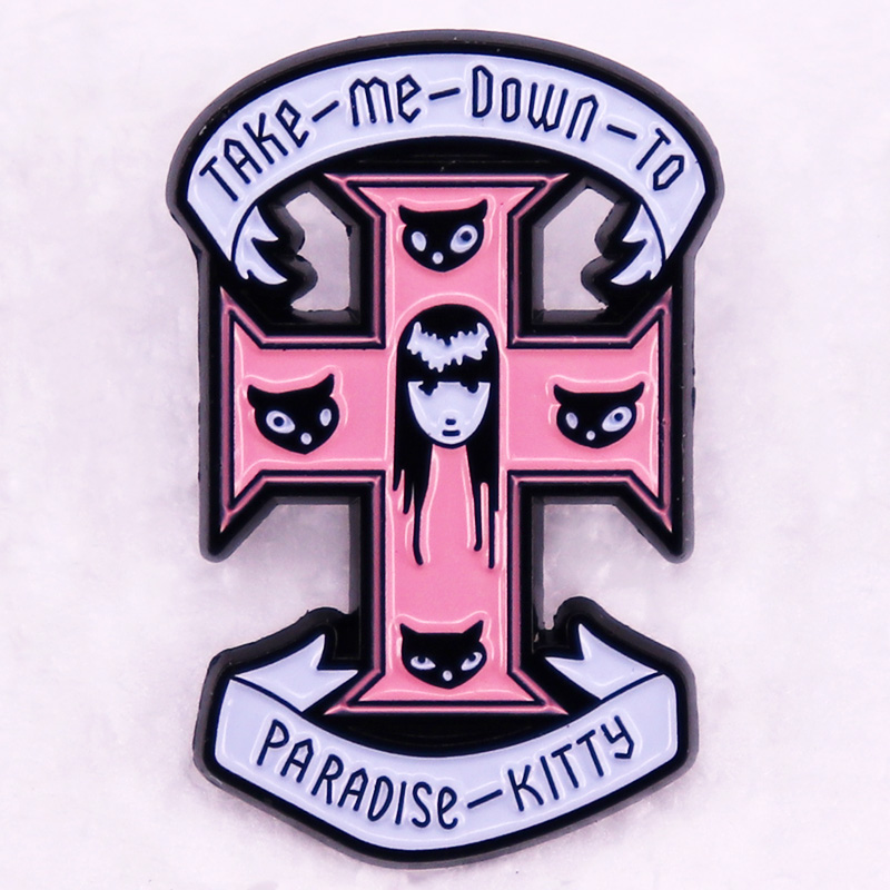 Paradise Jewelry & Watches Dolphin Mall - Pin de esmalte con insignia de