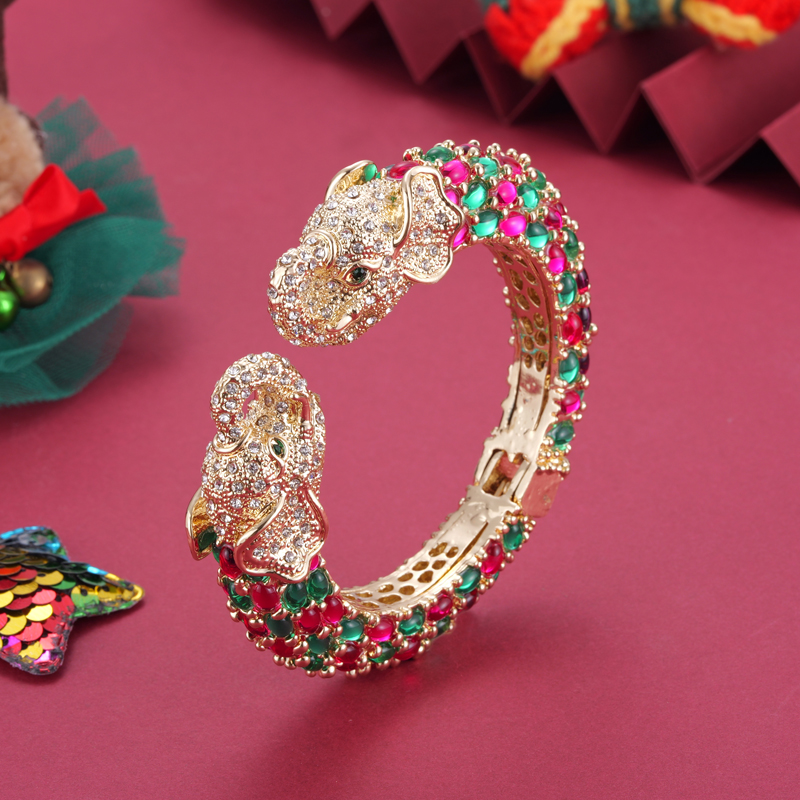 Paradise Jewelry & Watches Dolphin Mall - Sally's Paradise-brazaletes de elefante de dos