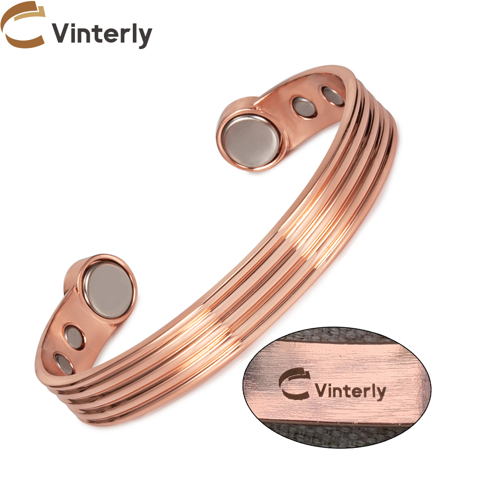 Pulseras de cobre puro persona - Rose Gold Bracelet reseña y precio
