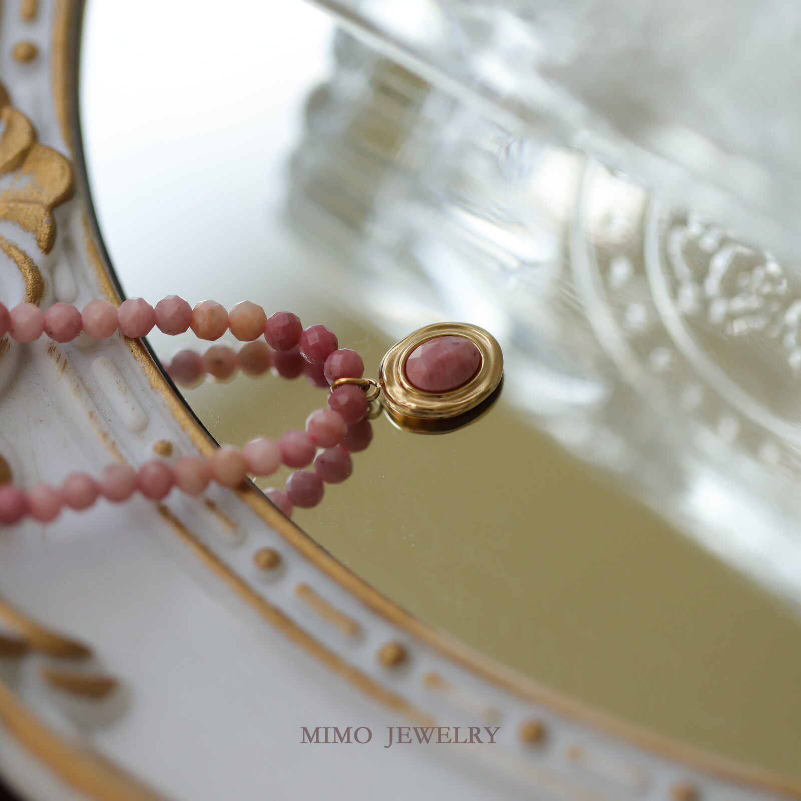 1 unidad de dijes facetados de - Rose Gold Bracelet reseña y precio