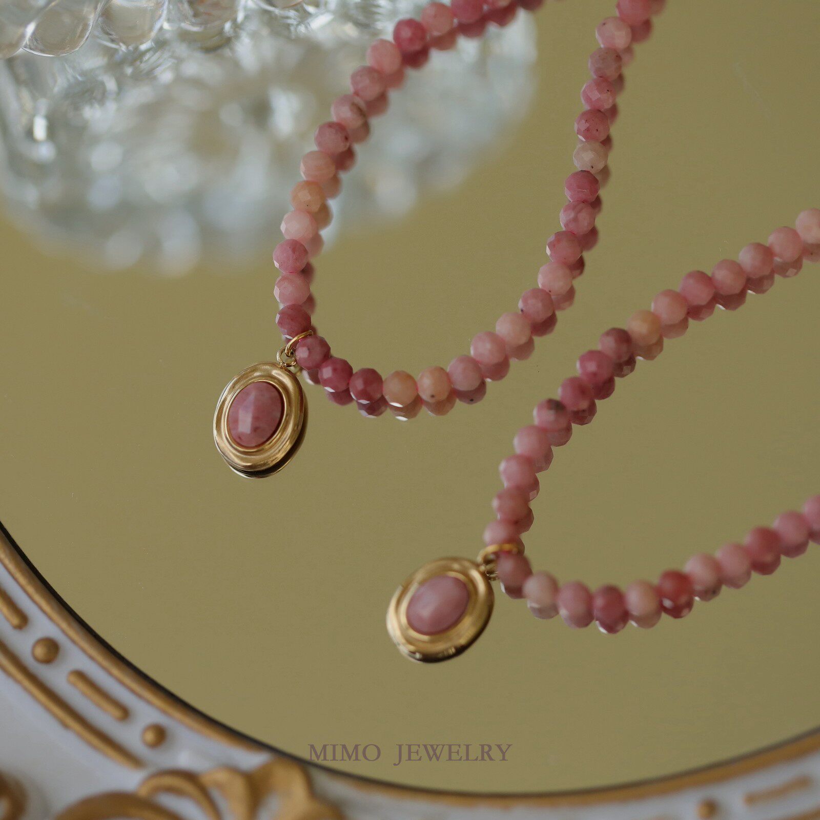 1 unidad de dijes facetados de - Rose Gold Bracelet reseña y precio