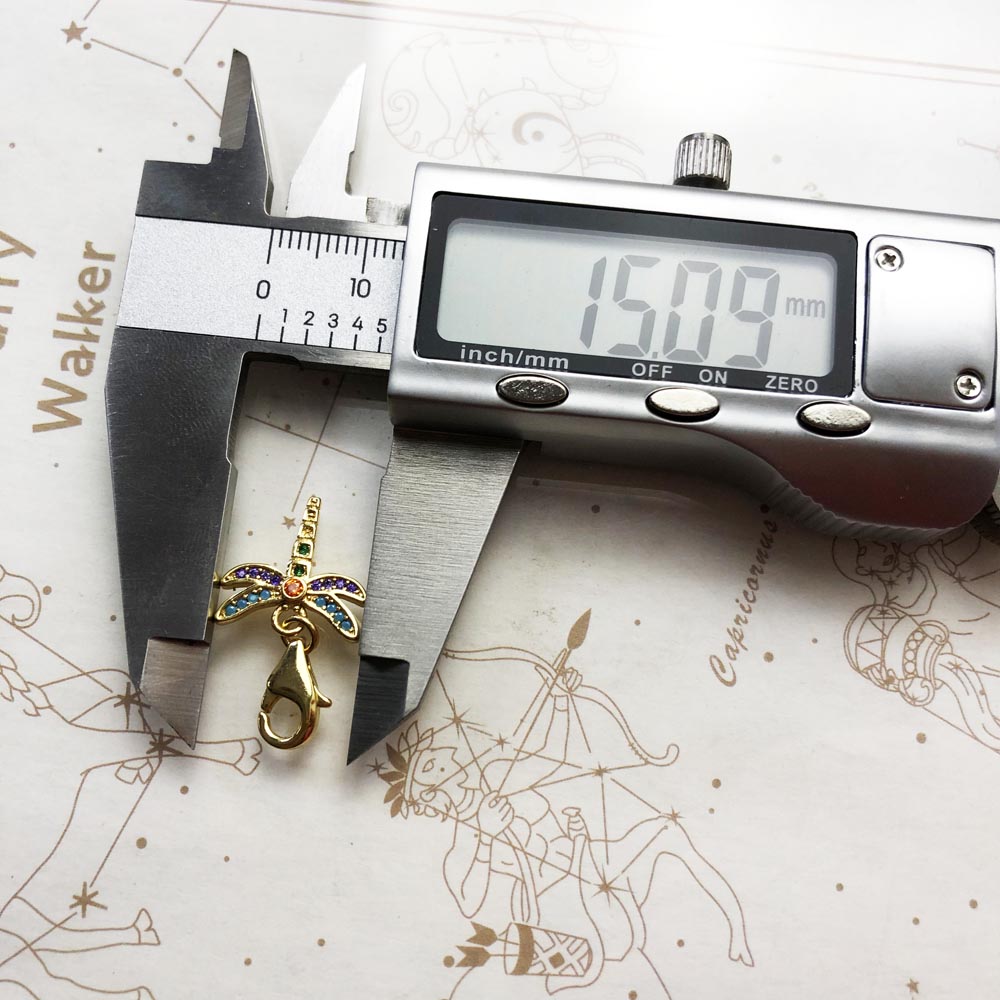 Colgante con dije de libélula, - Paradise Jewelry & Watches Dolphin Mall reseña y precio